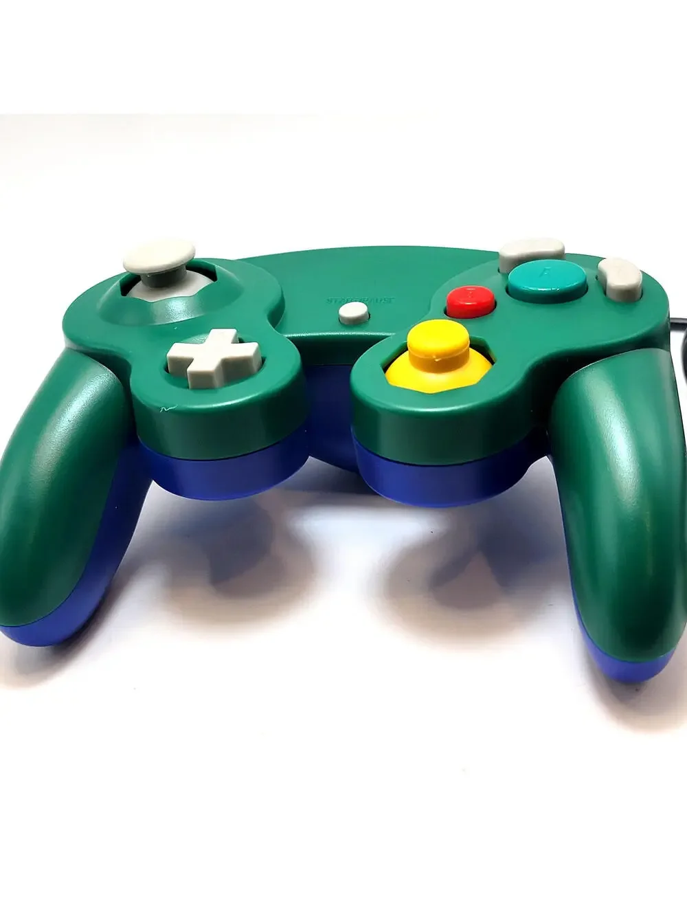 Nintendo GameCube Controller Game Pad For NGC - Wii - Plumber Green & Blue